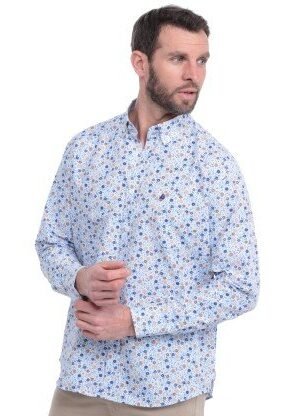 Chemise imprime fleuri