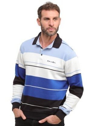 Polo a fines rayures