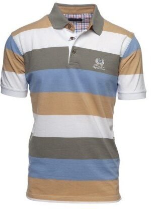 Polo pique raye