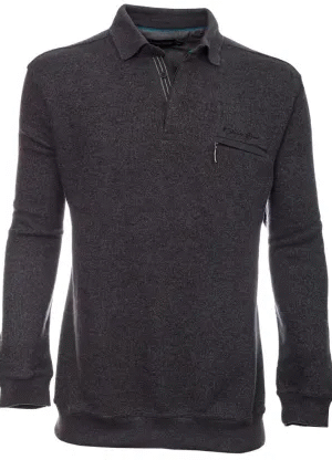 Polo poche toucher doux